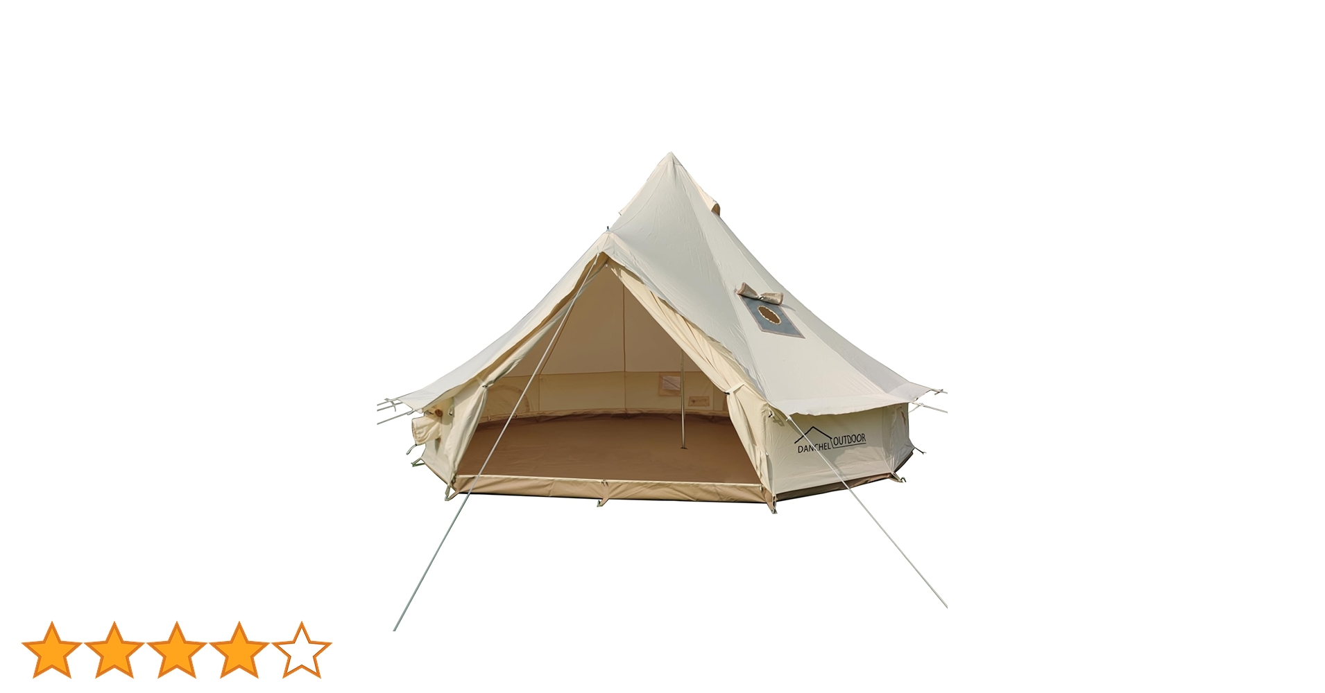 DANCHEL OUTDOOR フォーシーズン コットンベルテント 5M DANCHEL OUTDOOR フォーシーズン コットンベルテント 5M DANCHEL
